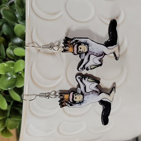 Where the Wild Things Are Max Drop Earrings - Picture 1 of 5
